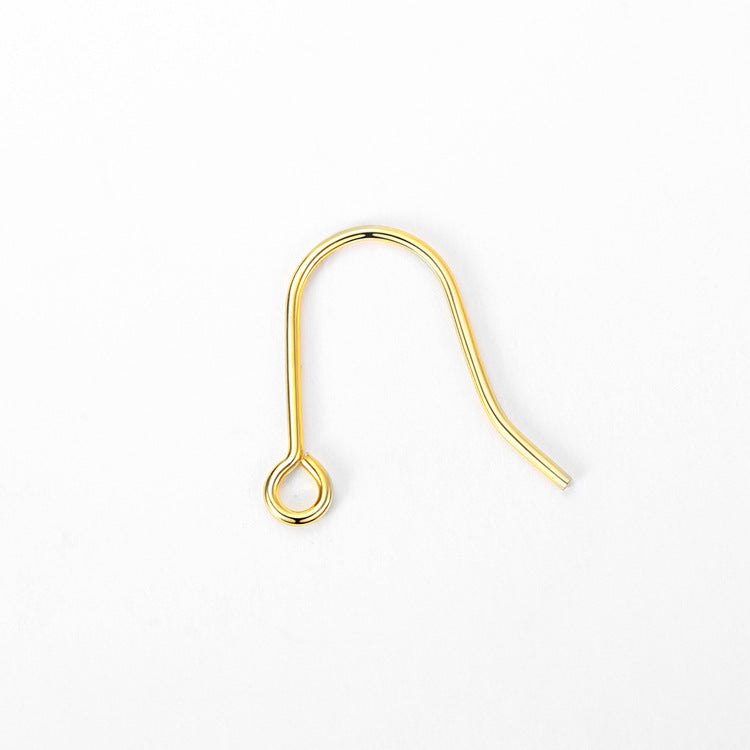[S925] Ear Hooks for DIY Silver Earrings Jewelry Making Accessories