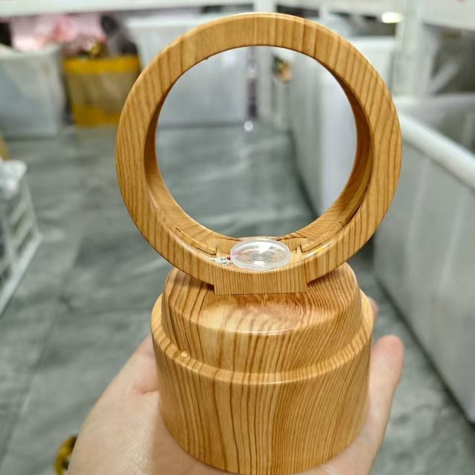 Crystal Ball Rotating Lamp Base