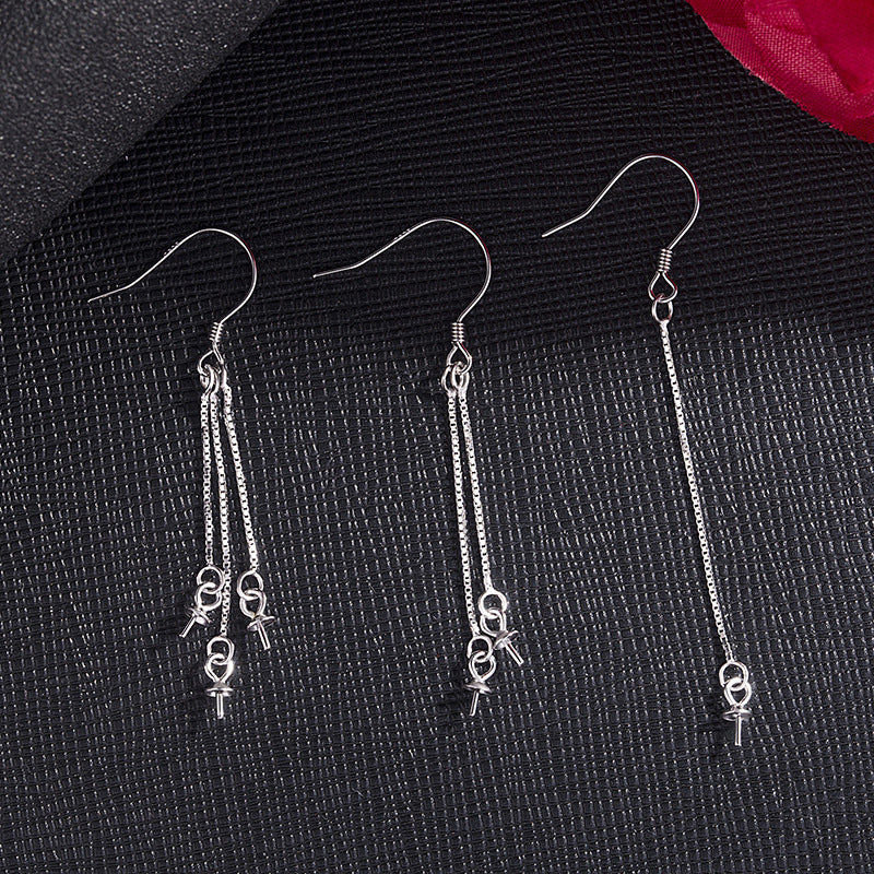 [S925] Earring Accessories Ear Hook Tassel