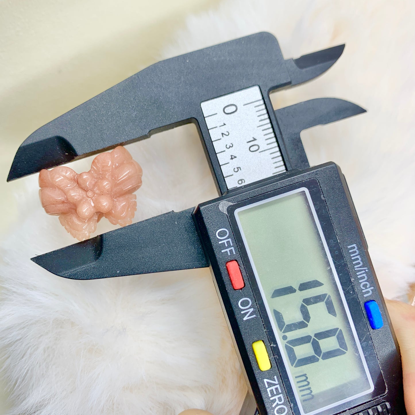 【Alashan Agate Charms】Flower Bow 花朵蝴蝶结15mm+