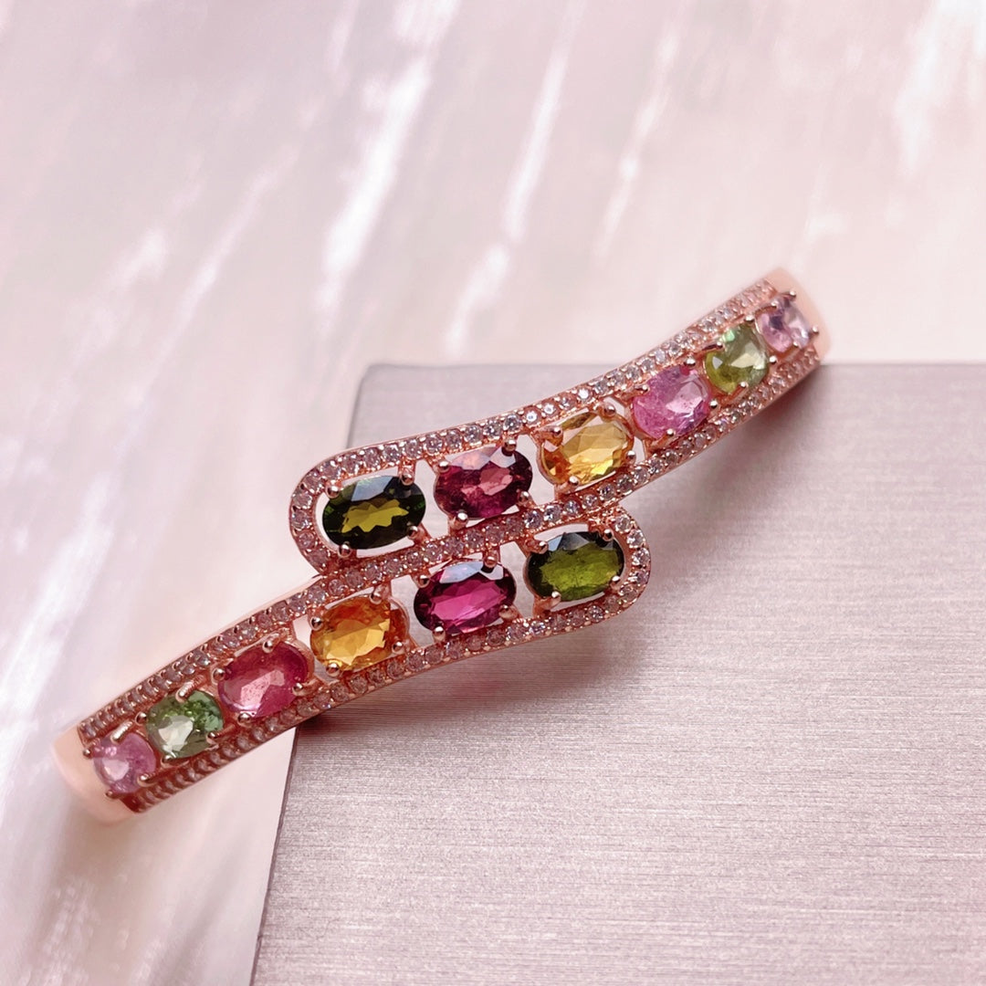 New Plus+ Edition: Oversized Natural Tourmaline Bracelet